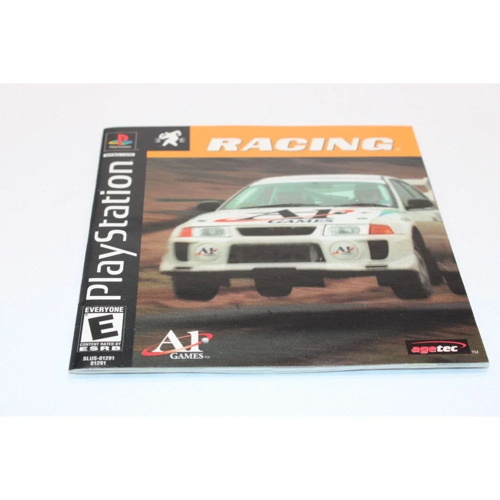 PS1: A1 Games Racing (Sony PlayStation 1, 2000) Complete w/‎ Manual